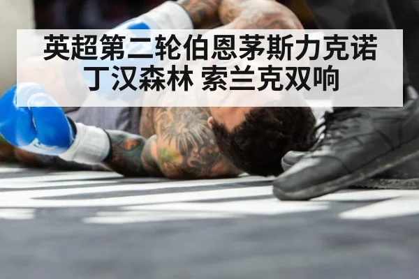 英超第二轮伯恩茅斯力克诺丁汉森林 索兰克双响